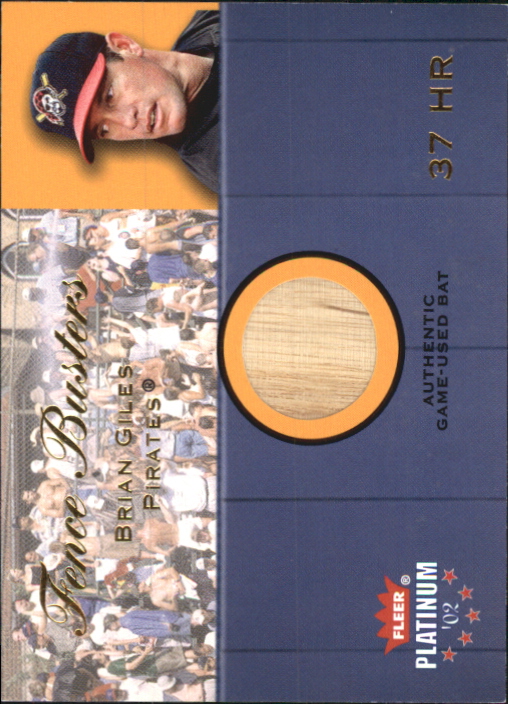 2002 Fleer Platinum Fence Busters #7 Brian Giles/700