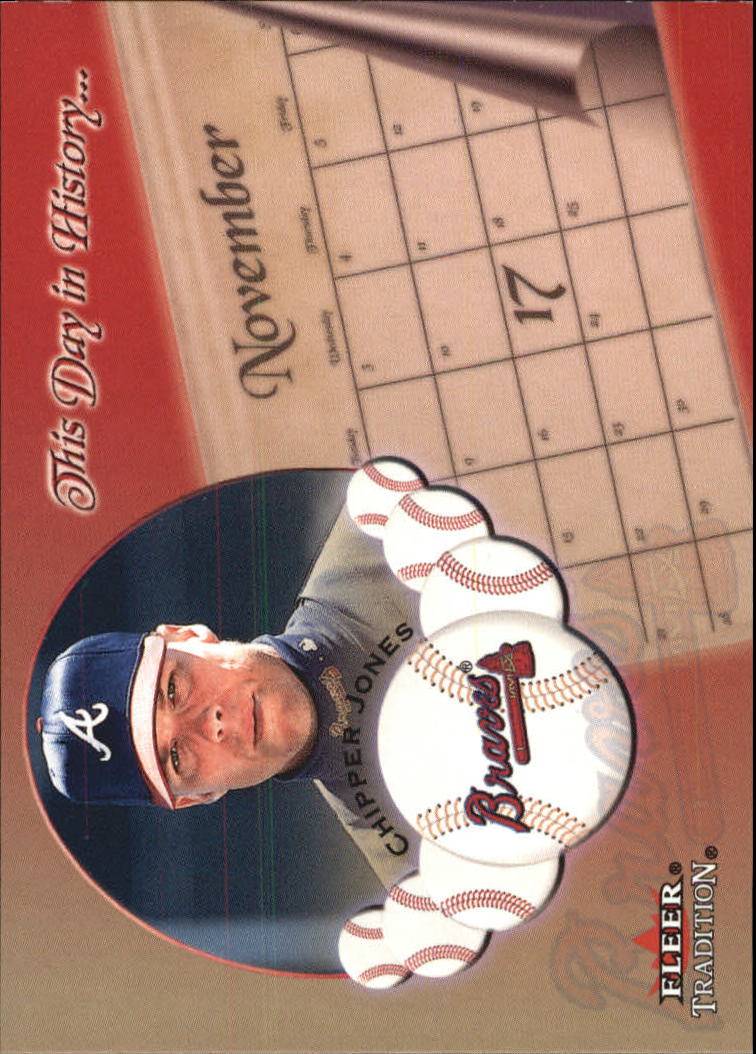 Fleer Tradition Baseball 2002 "Questo giorno nella storia" Inserto carte - Foto 13 di 18