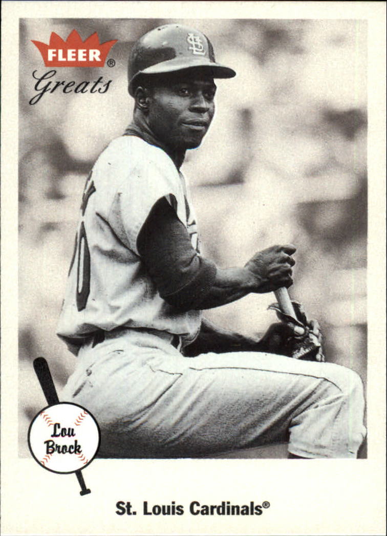 2002 Greats of the Game #6 Lou Brock