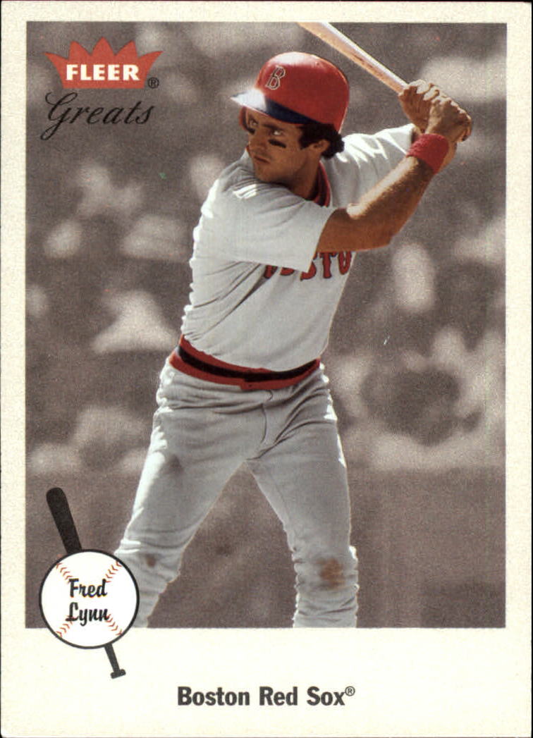 2002 Greats of the Game #7 Fred Lynn