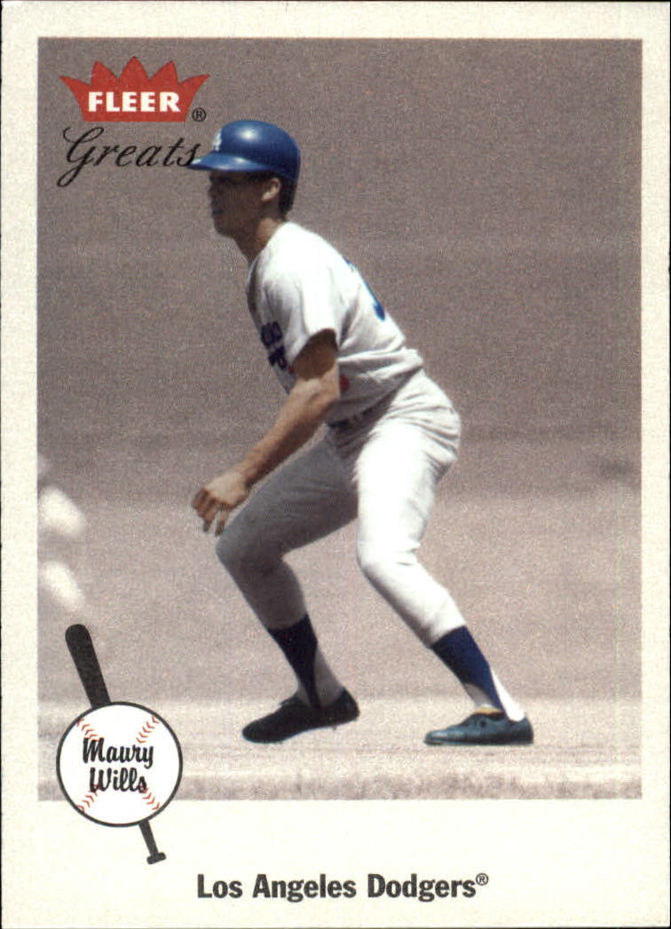 2002 Greats of the Game #20 Maury Wills