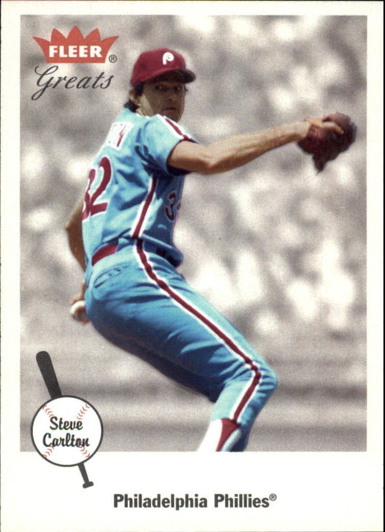 2002 Greats of the Game #45 Steve Carlton