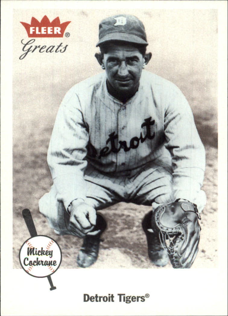 2002 Greats of the Game #47 Mickey Cochrane