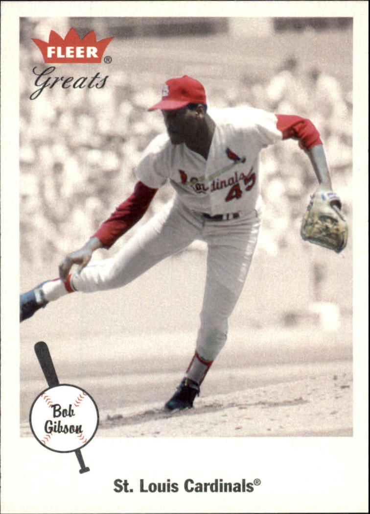 2002 Greats of the Game #50 Bob Gibson
