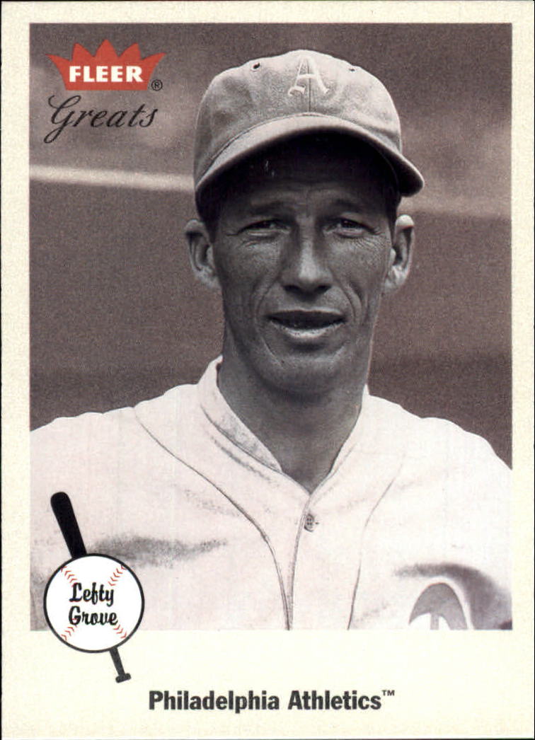 2002 Greats of the Game #51 Lefty Grove