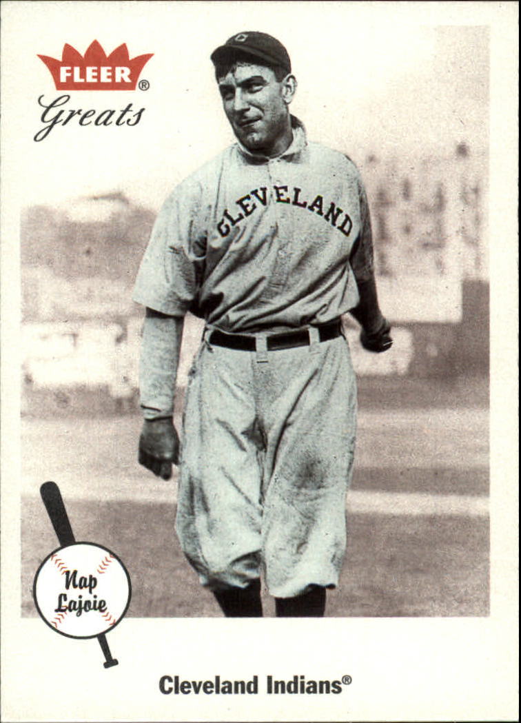 2002 Greats of the Game #81 Nap Lajoie