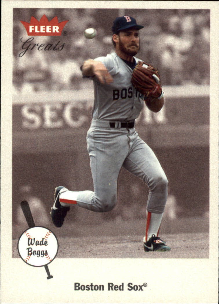 2002 Greats of the Game #91 Wade Boggs