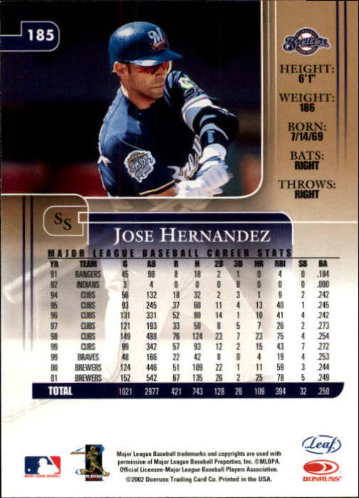 B3169- 2002 Leaf Rookies and Stars BB 1-398 +Inserts -You Pick- 15+ FREE US SHIP - Picture 225 of 339