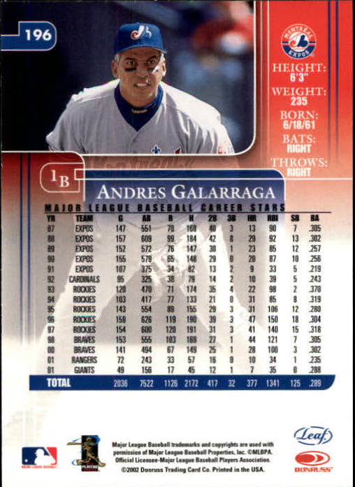 B3169- 2002 Leaf Rookies and Stars BB 1-398 +Inserts -You Pick- 15+ FREE US SHIP - Picture 243 of 339
