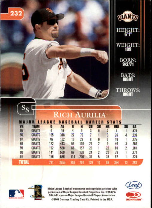 B3169- 2002 Leaf Rookies and Stars BB 1-398 +Inserts -You Pick- 15+ FREE US SHIP - Picture 295 of 339