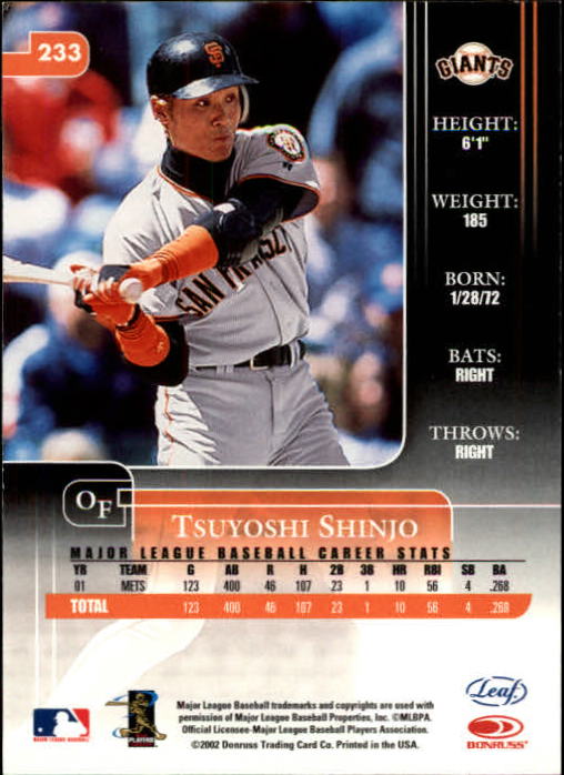 B3169- 2002 Leaf Rookies and Stars BB 1-398 +Inserts -You Pick- 15+ FREE US SHIP - Picture 297 of 339