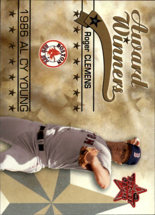2002 Leaf Rookies and Stars #263 Roger Clemens 86 CY
