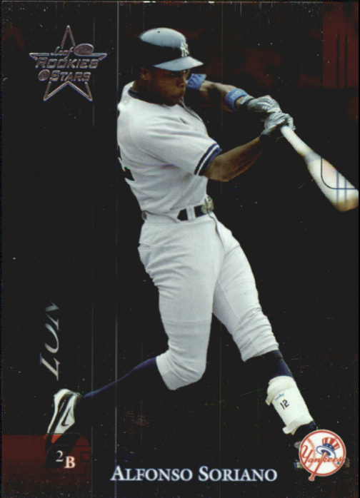 2002 Leaf Rookies and Stars Longevity #63 Alfonso Soriano
