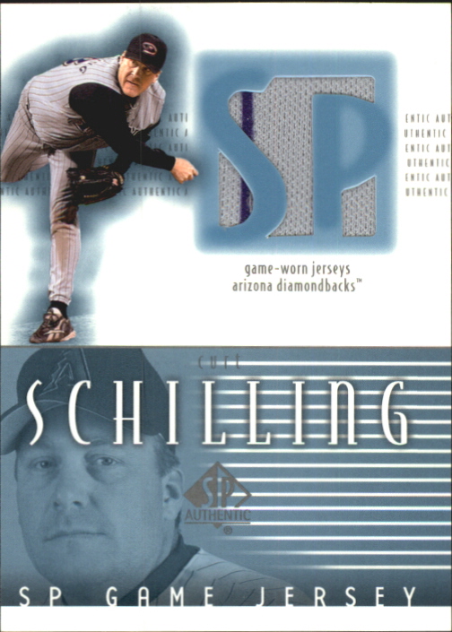 2002 SP Authentic Game Jersey #JCS Curt Schilling