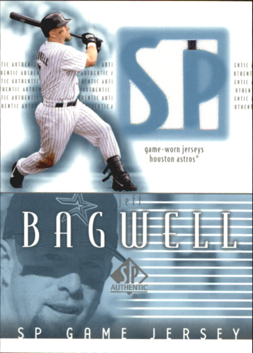 2002 SP Authentic Game Jersey #JJBA Jeff Bagwell
