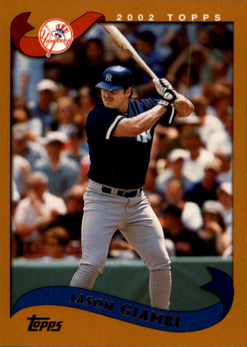 2002 Topps #620 Jason Giambi Yankees
