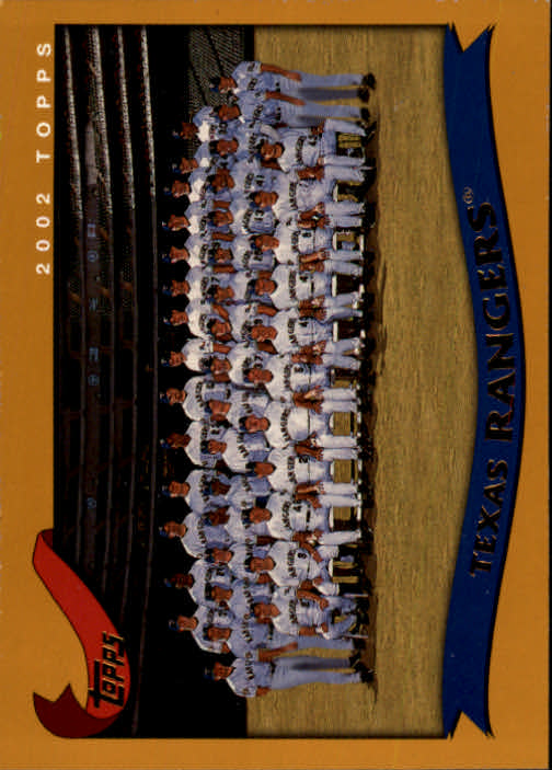 2002 Topps #669 Texas Rangers TC