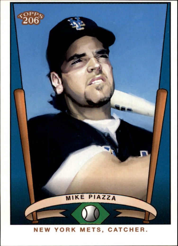 2002 Topps 206 Team 206 Series 1 #T20610 Mike Piazza
