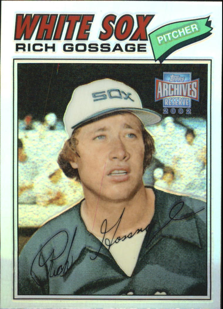 2002 Topps Archives Reserve #4 Goose Gossage 77
