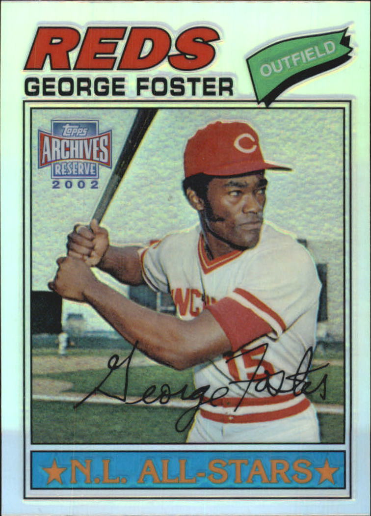 2002 Topps Archives Reserve #30 George Foster 77