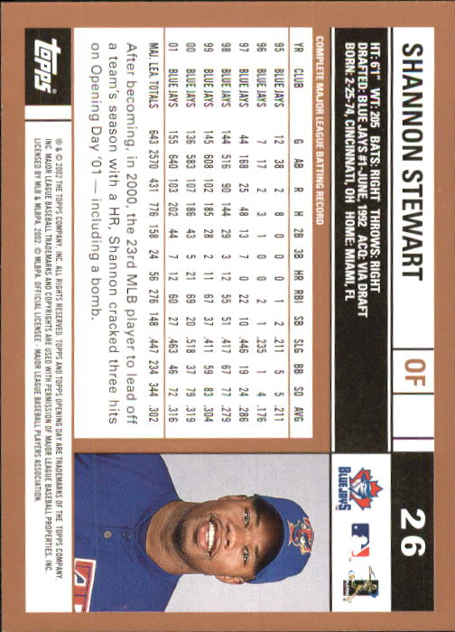 A7543- 2002 Topps Opening Tag Baseball Karten 1-165 -du Pick- 15 + Free US - Bild 53 von 330