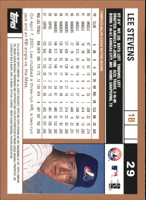 A7543- 2002 Topps Opening Tag Baseball Karten 1-165 -du Pick- 15 + Free US - Bild 59 von 330