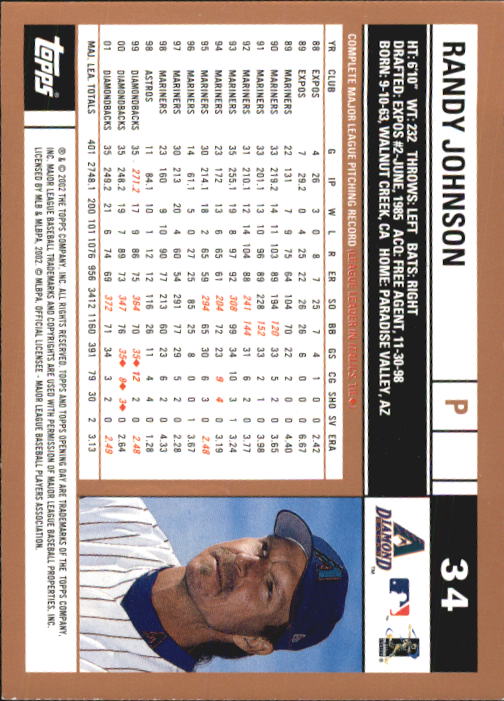 A7543- 2002 Topps Opening Tag Baseball Karten 1-165 -du Pick- 15 + Free US - Bild 69 von 330