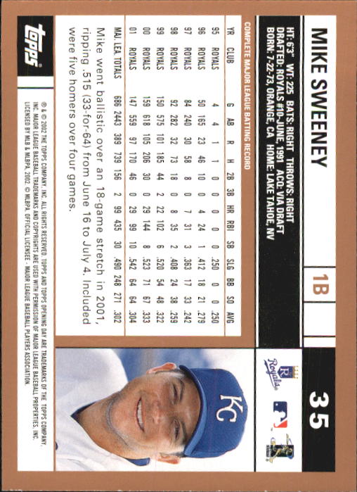 A7543- 2002 Topps Opening Tag Baseball Karten 1-165 -du Pick- 15 + Free US - Bild 71 von 330