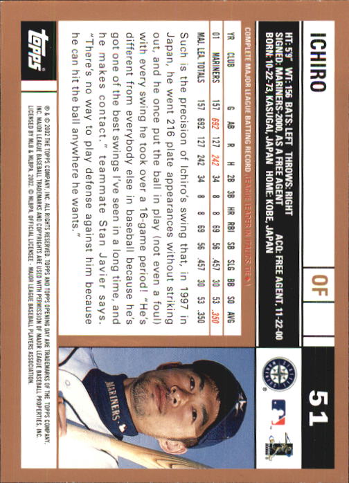 A7543- 2002 Topps Opening Tag Baseball Karten 1-165 -du Pick- 15 + Free US - Bild 102 von 330