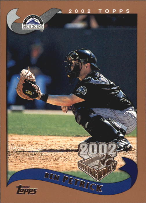 A7543- 2002 Topps Opening Tag Baseball Karten 1-165 -du Pick- 15 + Free US - Bild 147 von 330