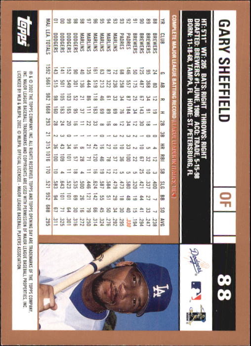 A7543- 2002 Topps Opening Tag Baseball Karten 1-165 -du Pick- 15 + Free US - Bild 176 von 330