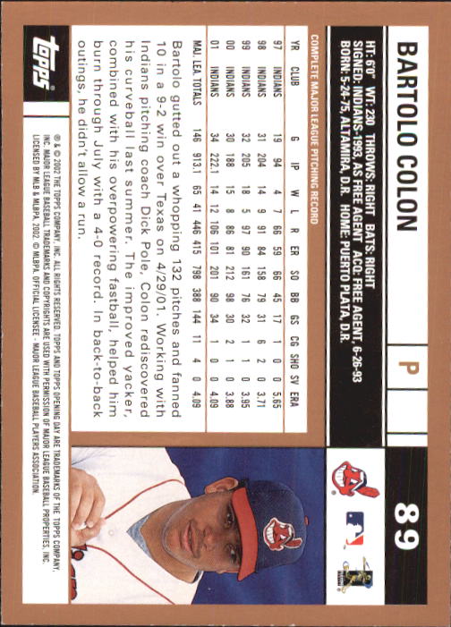 A7543- 2002 Topps Opening Tag Baseball Karten 1-165 -du Pick- 15 + Free US - Bild 178 von 330