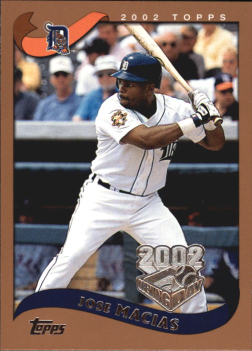 A7543- 2002 Topps Opening Tag Baseball Karten 1-165 -du Pick- 15 + Free US - Bild 179 von 330