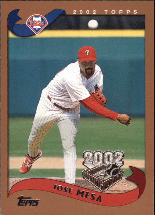 A7543- 2002 Topps Opening Tag Baseball Karten 1-165 -du Pick- 15 + Free US - Bild 195 von 330