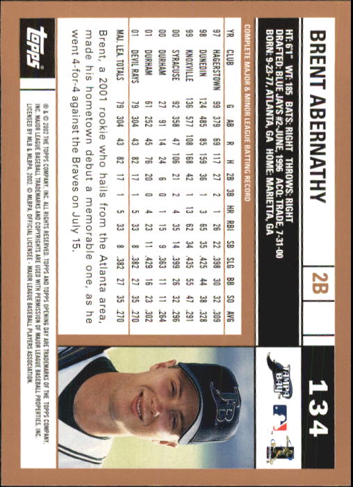 A7543- 2002 Topps Opening Tag Baseball Karten 1-165 -du Pick- 15 + Free US - Bild 268 von 330
