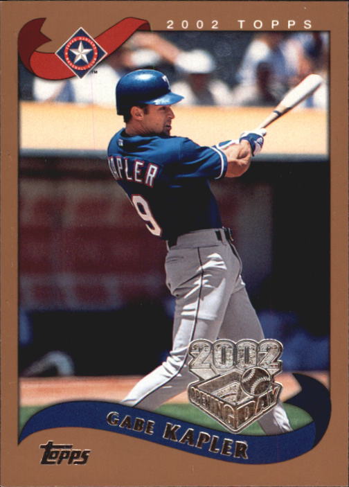 A7543- 2002 Topps Opening Tag Baseball Karten 1-165 -du Pick- 15 + Free US - Bild 275 von 330
