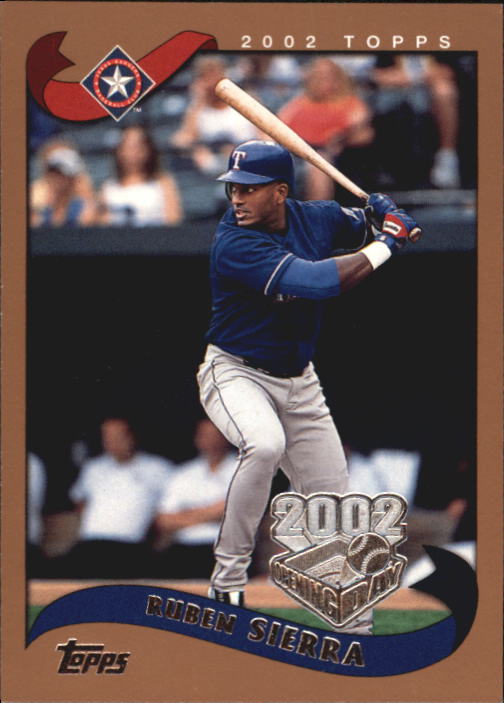 A7543- 2002 Topps Opening Tag Baseball Karten 1-165 -du Pick- 15 + Free US - Bild 299 von 330