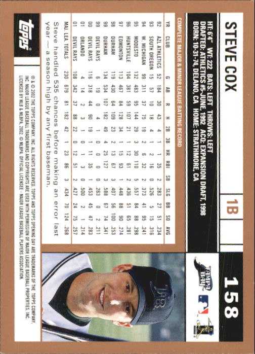 A7543- 2002 Topps Opening Tag Baseball Karten 1-165 -du Pick- 15 + Free US - Bild 316 von 330