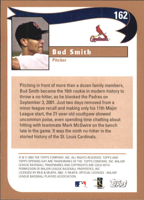 A7543- 2002 Topps Opening Tag Baseball Karten 1-165 -du Pick- 15 + Free US - Bild 324 von 330