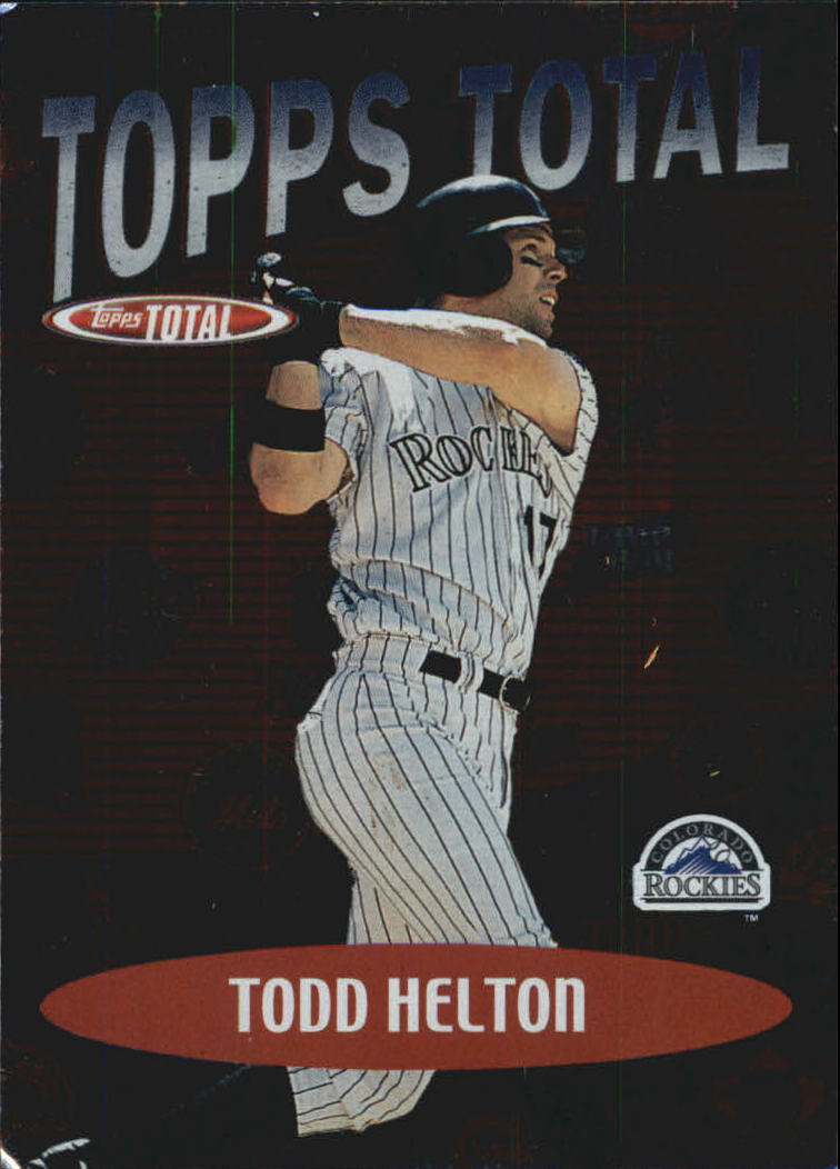 2002 Topps Total Topps #TT23 Todd Helton