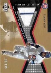 2002 Ultimate Collection Game Jersey Tier 3 #SS Sammy Sosa