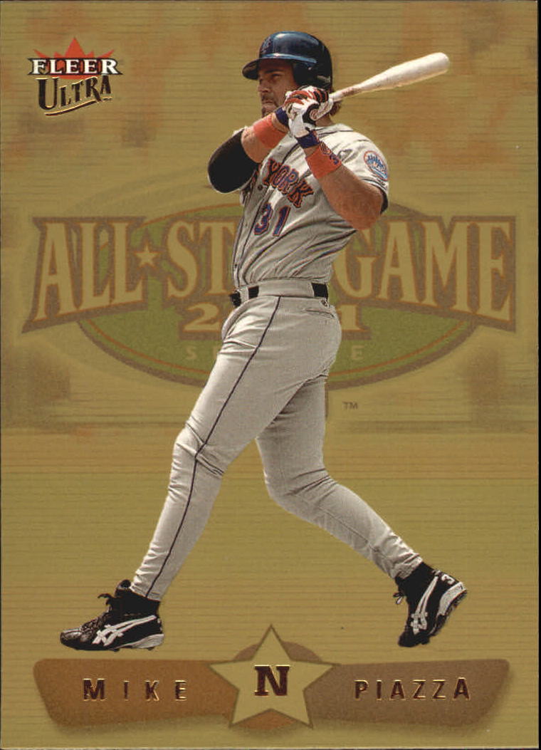 2002 Ultra Gold Medallion #218 Mike Piazza AS