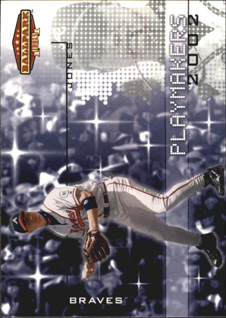 2002 Upper Deck Ballpark Idols Playmakers #P10 Chipper Jones