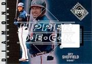 2002 Upper Deck Diamond Connection #209 Gary Sheffield DC Jsy