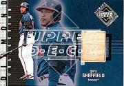 2002 Upper Deck Diamond Connection #377 Gary Sheffield DC Bat