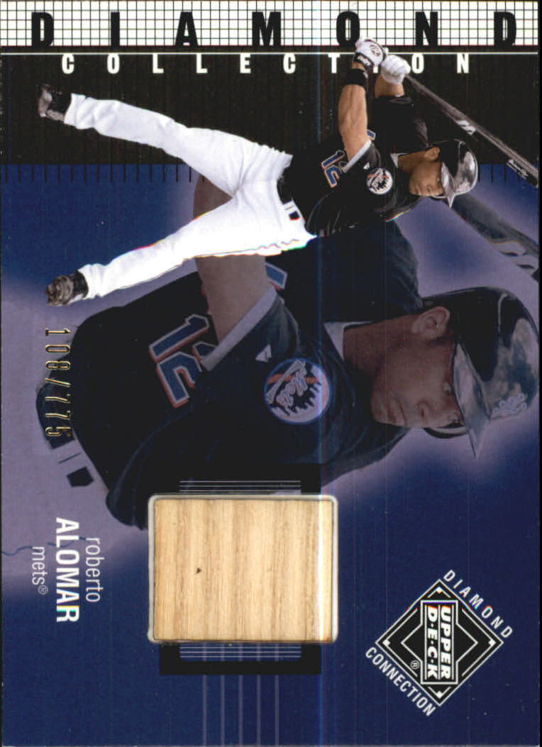 2002 Upper Deck Diamond Connection #402 Roberto Alomar DC Bat