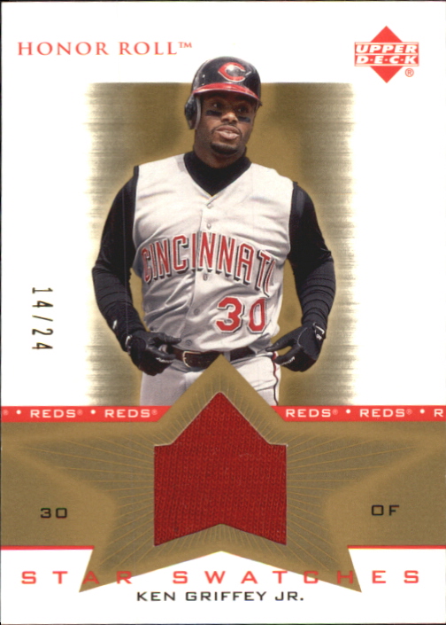 2002 Upper Deck Honor Roll Star Swatches Game Jersey Gold #SSKG3
