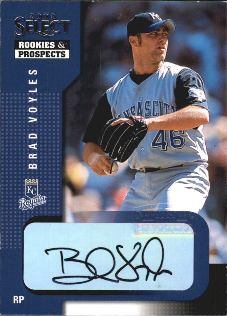 2002 Select Rookies and Prospects #11 Brad Voyles