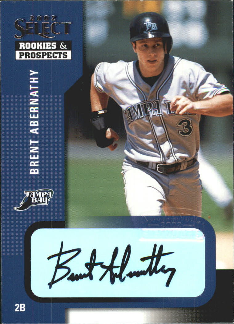 2002 Select Rookies and Prospects #13 Brent Abernathy
