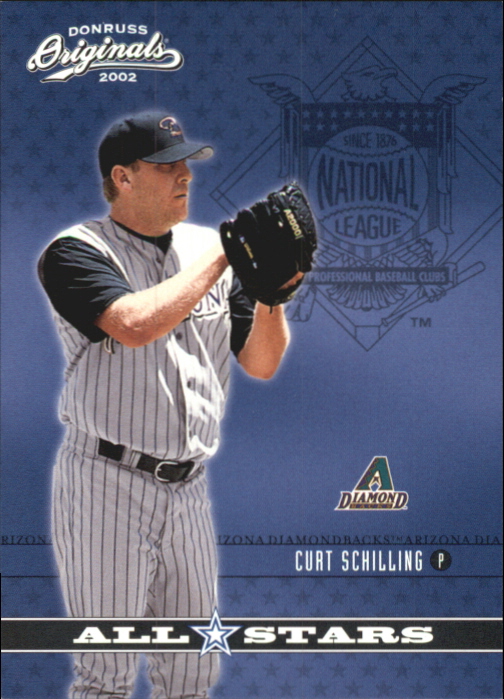 2002 Donruss Originals All-Stars #6 Curt Schilling